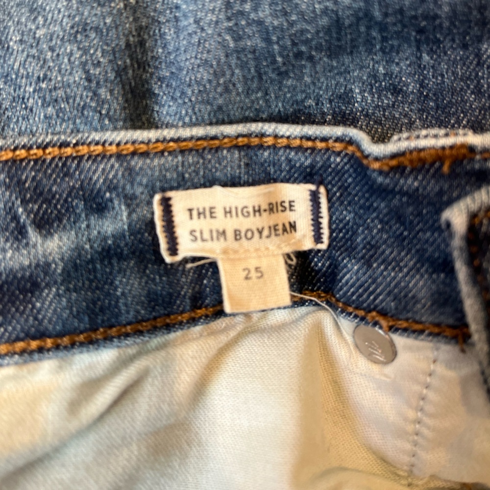 Madewell High-Rise Slim Boyfriend Jeans - Picture 3 of 6